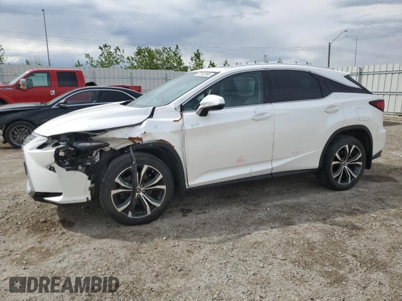 2018 Lexus RX 350 with VIN 2T2BZMCA9JC159824, listed as a Copart auction lot 57145165 with 55,753 mi miles and Salvage title. Bid and sale history available at DreamBid. Image 1.