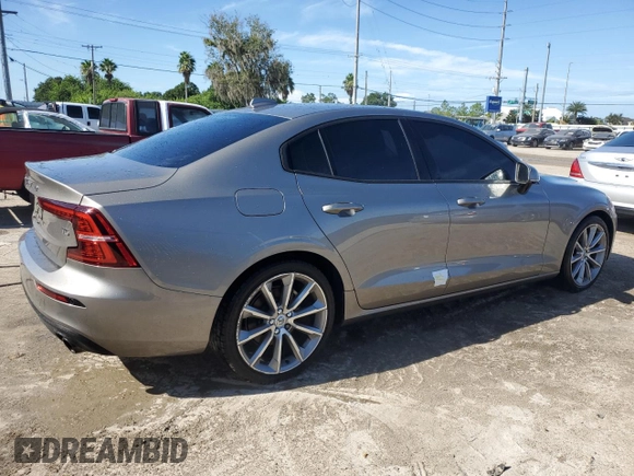 2020 Volvo S60 Momentum with VIN 7JR102FK3LG063602, listed as a Copart auction lot 66789213 with 0 mi miles. Bid and sale history available at carsss.com. Image 3.