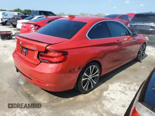 2020 BMW 2 Series 230i xDrive with VIN WBA2J3C06L7F02008, listed as a Copart auction lot 51309933 with 14,638 mi miles. Bid and sale history available at carsss.com. Image 3.