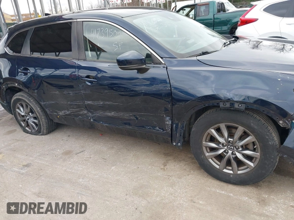 2018 Mazda CX-9 Sport with VIN JM3TCBBY9J0225710, listed as a IAAI auction lot 41739509 with 92,022 mi miles. Bid and sale history available at carsss.com. Image 18.