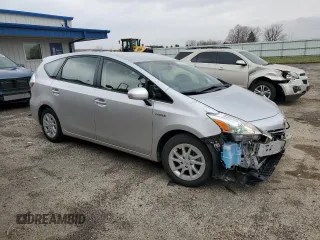 2014 Toyota Prius Two with VIN JTDZN3EU5E3311614, listed as a Copart auction lot 53840625 with 115,111 mi miles and Clean Title. Bid and sale history available at DreamBid. Image 4.