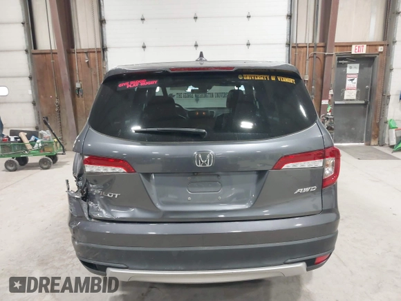 2019 Honda Pilot EX-L with VIN 5FNYF6H51KB099825, listed as a IAAI auction lot 42421688 with 51,370 mi miles and . Bid and sale history available at DreamBid. Image 16.
