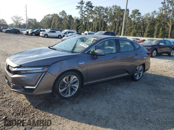2018 Honda Clarity Plug-In Hybrid Touring with VIN JHMZC5F39JC013373, listed as a Copart auction lot 75674484 with 38,795 mi miles and Salvage Title. Bid and sale history available at carsss.com. Image 1.