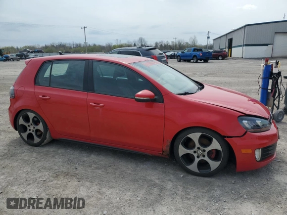 2010 Volkswagen GTI with VIN WVWGD7AJ2AW227627, listed as a Copart auction lot 54897745 with 121,994 mi miles and Non repairable. Bid and sale history available at DreamBid. Image 4.