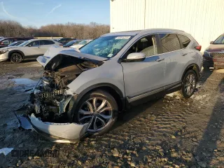 2021 Honda CR-V Touring with VIN 2HKRW2H96MH668365, listed as a Copart auction lot 42845205 with 184,609 mi miles and Salvage Title. Bid and sale history available at carsss.com. Image 1.