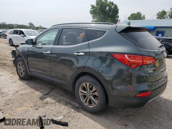 2014 Hyundai Santa Fe with VIN 5XYZU3LBXEG193009, listed as a Copart auction lot 60458575 with 151,230 mi miles and Salvage title. Bid and sale history available at DreamBid. Image 2.