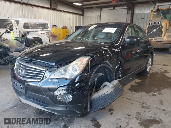 2010 Infiniti EX Journey with VIN JN1AJ0HR3AM751871, listed as a IAAI auction lot 42003902 with 128,754 mi miles. Bid and sale history available at carsss.com. Image 17.