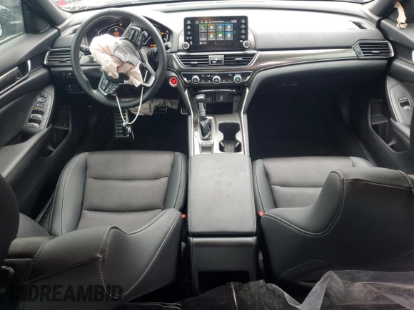 2019 Honda Accord Sedan Sport 1.5T with VIN 1HGCV1F39KA025659, listed as a Copart auction lot 88070025 with 82,708 mi miles and Salvage Title. Bid and sale history available at carsss.com. Image 8.