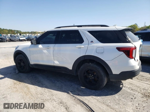 2022 Ford Explorer Timberline with VIN 1FMSK8JHXNGA36293, listed as a Copart auction lot 87422514 with 112,283 mi miles and Salvage Title. Bid and sale history available at carsss.com. Image 2.