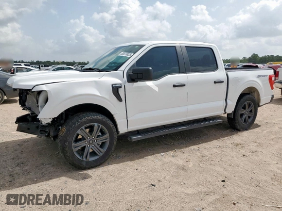 2023 Ford F-150 XL с VIN 1FTEW1CP9PKG21142, выставлен на аукционе Copart как лот 63073825 с пробегом 18 539 миль миль и Списание • Salvage title. История ставок и продаж доступна на DreamBid. Изображение 1.