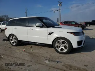 2018 Land Rover Range Rover Sport HSE with VIN SALWR2RV1JA400079, listed as a Copart auction lot 42211575 with 85,631 mi miles and Clean Title. Bid and sale history available at carsss.com. Image 4.