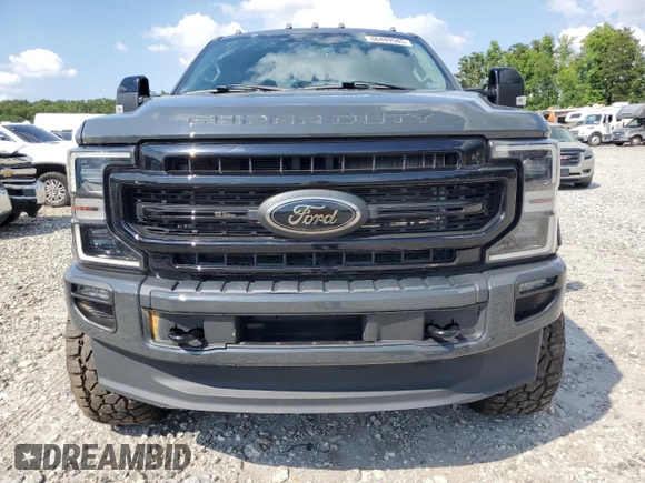2021 Ford F-250 XL with VIN 1FT8W2BT8MEC50423, listed as a Copart auction lot 66489585 with 43,273 mi miles and Salvage title. Bid and sale history available at DreamBid. Image 5.