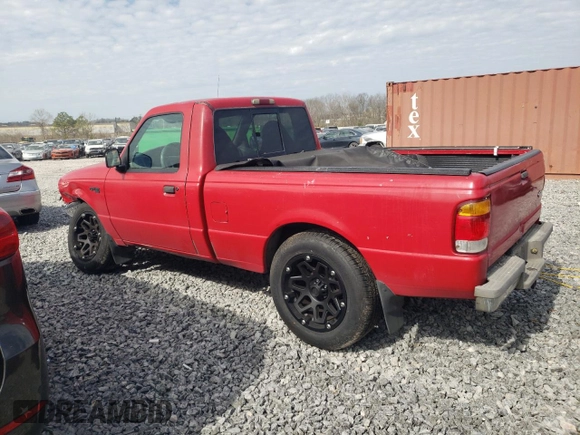 1999 Ford Ranger XL with VIN 1FTYR10V2XUA02653, listed as a Copart auction lot 45422715 with 183,456 mi miles and Salvage Title. Bid and sale history available at carsss.com. Image 2.