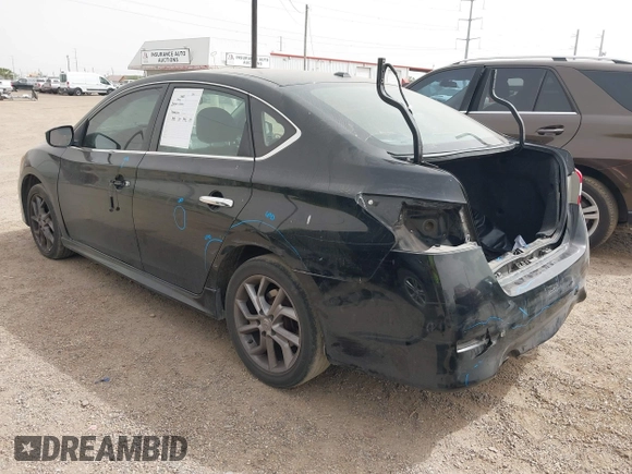 2014 Nissan Sentra SR with VIN 3N1AB7AP2EY338695, listed as a IAAI auction lot 41832305 with 144,985 mi miles and . Bid and sale history available at DreamBid. Image 3.