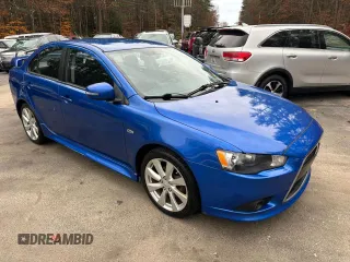 2015 Mitsubishi Lancer GT with VIN JA32U8FW3FU004678, listed as a Copart auction lot 79781504 with 187,105 mi miles and Clean Title. Bid and sale history available at DreamBid. Image 1.