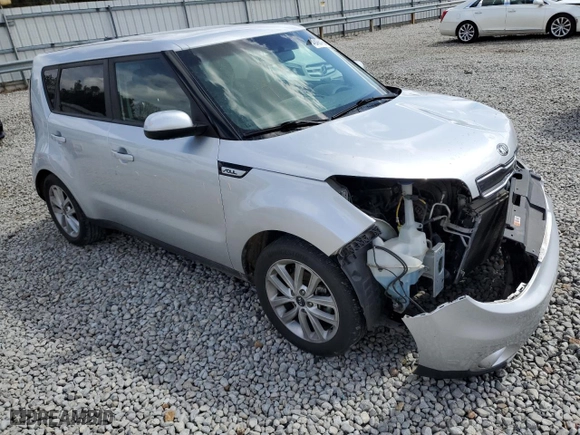 2019 Kia Soul + with VIN KNDJP3A52K7661650, listed as a Copart auction lot 49486465 with 133,998 mi miles and Salvage Title. Bid and sale history available at carsss.com. Image 4.