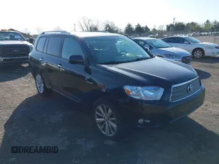 2009 Toyota Highlander Hybrid Limited with VIN JTEEW44A692025996, listed as a IAAI auction lot 41935268 with 264,071 mi miles. Bid and sale history available at carsss.com. Image 1.