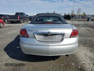 2006 Chrysler Sebring with VIN 1C3EL45X76N102955, listed as a Copart auction lot 50058875 with 126,887 mi miles and Salvage Title. Bid and sale history available at DreamBid. Image 6.