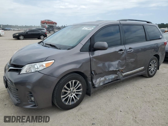 2019 Toyota Sienna XLE Auto Access Seat with VIN 5TDYZ3DC1KS019056, listed as a Copart auction lot 52716635 with 64,746 mi miles and Salvage Title. Bid and sale history available at carsss.com. Image 1.
