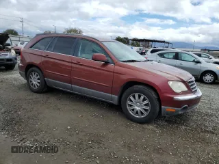 2007 Chrysler Pacifica Touring with VIN 2A8GM68X37R365286, listed as a Copart auction lot 48721595 with 98,989 mi miles and Salvage Title. Bid and sale history available at carsss.com. Image 4.