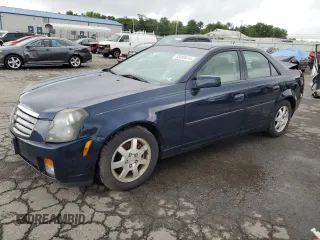 2005 Cadillac CTS with VIN 1G6DP567850144968, listed as a Copart auction lot 63468414 with 164,781 mi miles and Salvage Title. Bid and sale history available at carsss.com. Image 1.