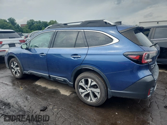 2021 Subaru Outback Touring XT with VIN 4S4BTGPD5M3101827, listed as a Copart auction lot 63347585 with 60,834 mi miles and Salvage title. Bid and sale history available at DreamBid. Image 2.