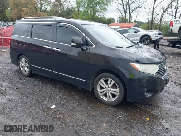 2012 Nissan Quest SL z VIN JN8AE2KP7C9040656, wystawiony jako IAAI lot #41971322 z przebiegiem 137 885 mil mil oraz . Historia ofert i sprzedaży dostępna na DreamBid. Obrazek 1.