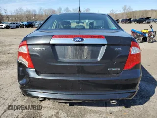 2012 Ford Fusion SEL with VIN 3FAHP0JG3CR366653, listed as a Copart auction lot 53535175 with 105,910 mi miles and Salvage Title. Bid and sale history available at carsss.com. Image 6.