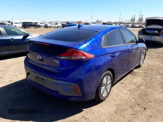 2020 Hyundai Ioniq Blue z VIN KMHC65LC9LU228294, wystawiony jako Copart lot #47854863 z przebiegiem 100 499 mil mil oraz Szkoda całkowita • Salvage title. Historia ofert i sprzedaży dostępna na DreamBid. Obrazek 3.