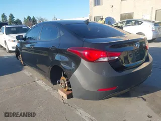 2014 Hyundai Elantra SE with VIN KMHDH4AE7EU082784, listed as a IAAI auction lot 41503767 with 1 mi miles. Bid and sale history available at carsss.com. Image 3.