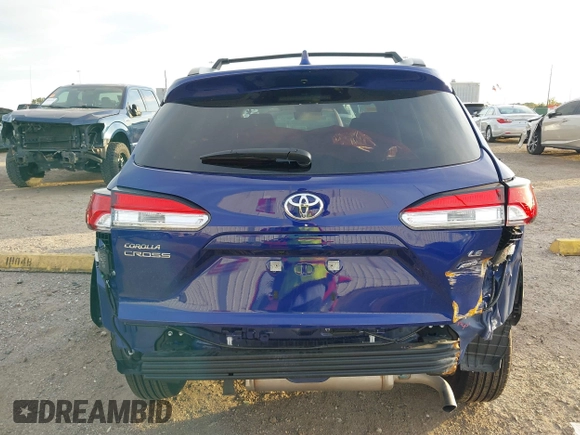 2024 Toyota Corolla Cross LE with VIN 7MUBAABG4RV092431, listed as a IAAI auction lot 41012071 with 4,641 mi miles and . Bid and sale history available at DreamBid. Image 17.
