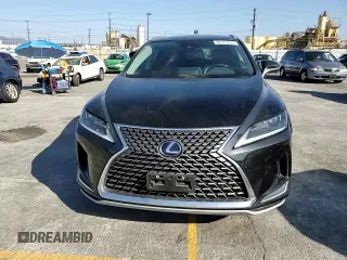 2022 Lexus RX 450h with VIN 2T2HGMDA2NC090365, listed as a Copart auction lot 56177755 with 49,583 mi miles and Salvage title. Bid and sale history available at DreamBid. Image 14.