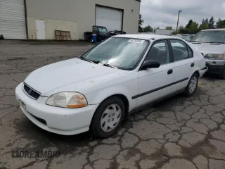 1997 Honda Civic LX z VIN JHMEJ6575VS021562, wystawiony jako Copart lot #54743805 z przebiegiem 133 886 mil mil oraz Szkoda całkowita • Salvage title. Historia ofert i sprzedaży dostępna na DreamBid. Obrazek 1.