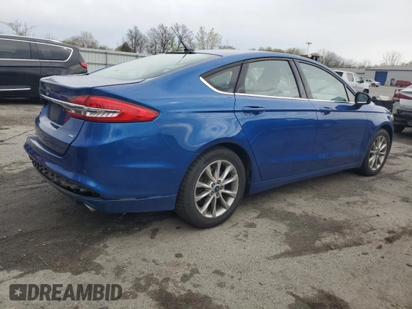 2017 Ford Fusion SE with VIN 3FA6P0H77HR414661, listed as a Copart auction lot 53119445 with 106,153 mi miles and Salvage Title. Bid and sale history available at carsss.com. Image 3.