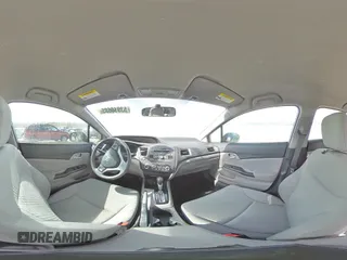 2015 Honda Civic LX with VIN 2HGFB2F57FH526604, listed as a Copart auction lot 53950585 with Not Provided miles and Clean Title. Bid and sale history available at DreamBid. Image 14.