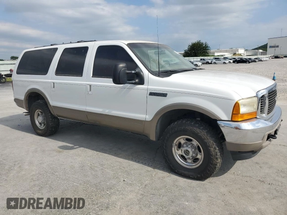 2000 Ford Excursion Limited with VIN 1FMNU43S6YED08749, listed as a Copart auction lot 59393695 with 973,920 mi miles and Clean title. Bid and sale history available at DreamBid. Image 4.