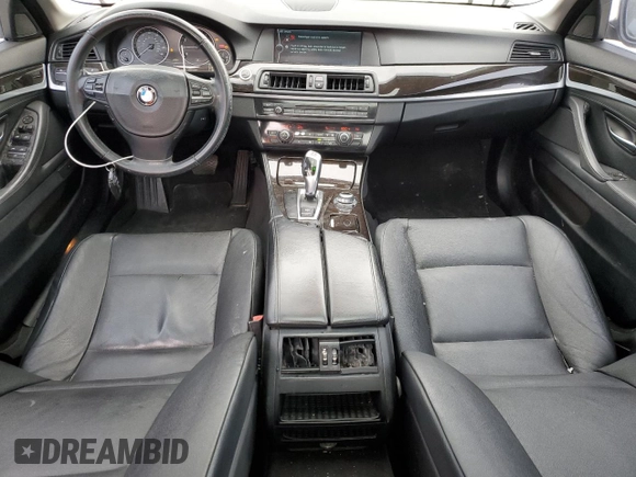 2011 BMW 5 Series 528i with VIN WBAFR1C55BC748660, listed as a Copart auction lot 45289825 with 135,768 mi miles and Salvage Title. Bid and sale history available at carsss.com. Image 8.