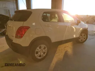 2016 Chevrolet Trax LS with VIN 3GNCJKSB0GL266143, listed as a Copart auction lot 88083115 with 0 mi miles and Salvage Title. Bid and sale history available at carsss.com. Image 3.