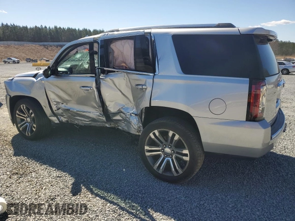 2019 GMC Yukon Denali with VIN 1GKS2CKJ5KR377632, listed as a Copart auction lot 47381685 with 79,163 mi miles and Salvage Title. Bid and sale history available at carsss.com. Image 2.