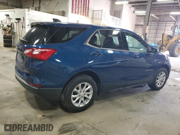 2019 Chevrolet Equinox LT z VIN 3GNAXUEV3KL316937, wystawiony jako Copart lot #54559015 z przebiegiem 35 391 mil mil oraz Szkoda całkowita • Salvage title. Historia ofert i sprzedaży dostępna na DreamBid. Obrazek 3.
