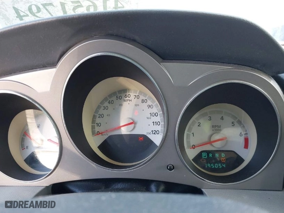 2008 Dodge Avenger SXT with VIN 1B3LC56R78N696122, listed as a IAAI auction lot 41651794 with 195,054 mi miles. Bid and sale history available at carsss.com. Image 7.