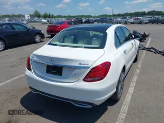 2017 Mercedes-Benz C 300 with VIN 55SWF4KB1HU183192, listed as a IAAI auction lot 42562516 with 29,356 mi miles and . Bid and sale history available at DreamBid. Image 4.