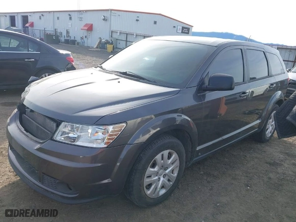 2015 Dodge Journey American Value Pkg with VIN 3C4PDCAB6FT600134, listed as a IAAI auction lot 41755470 with 91,667 mi miles. Bid and sale history available at carsss.com. Image 2.