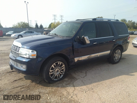 2009 Lincoln Navigator with VIN 5LMFU28519EJ00014, listed as a IAAI auction lot 34175725 with 123,855 mi miles and . Bid and sale history available at DreamBid. Image 2.