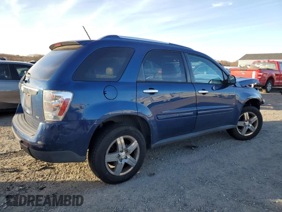 2008 Chevrolet Equinox LTZ with VIN 2CNDL83F886349171, listed as a Copart auction lot 81019094 with 142,727 mi miles and Clean Title. Bid and sale history available at carsss.com. Image 3.