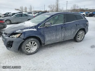 2010 Mazda CX-7 SV with VIN JM3ER2W57A0352110, listed as a Copart auction lot 45310145 with 0 mi miles and Salvage Title. Bid and sale history available at carsss.com. Image 1.