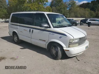 2000 Chevrolet Astro with VIN 1GNEL19W6YB179002, listed as a Copart auction lot 75519494 with 170,331 mi miles and Salvage Title. Bid and sale history available at carsss.com. Image 4.