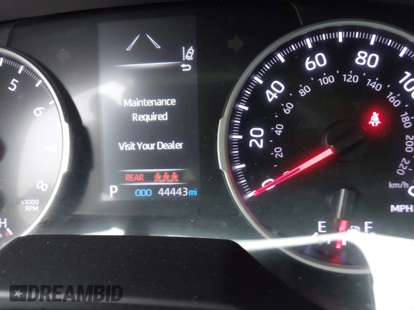 2020 Toyota RAV4 LE with VIN 2T3H1RFVXLW078289, listed as a IAAI auction lot 41863343 with 44,443 mi miles and . Bid and sale history available at DreamBid. Image 15.