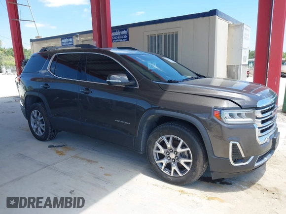 2020 GMC Acadia SLT with VIN 1GKKNULS1LZ106637, listed as a IAAI auction lot 42048333 with 129,491 mi miles and . Bid and sale history available at DreamBid. Image 13.