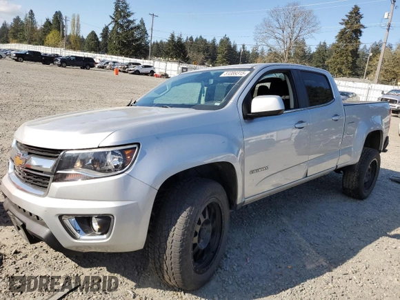 2018 Chevrolet Colorado 4WD LT with VIN 1GCGTCEN6J1292955, listed as a Copart auction lot 53389315 with 55,710 mi miles and Salvage title. Bid and sale history available at DreamBid. Image 1.